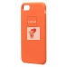 Чехол-накладка для Apple iPhone SE 2020 (оранжевый) ORG Soft Touch