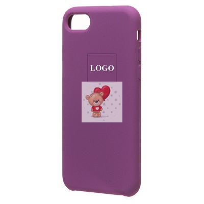 Чехол-накладка для Apple iPhone SE 2020 (фиолетовый) ORG Soft Touch