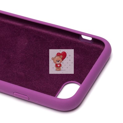 Чехол-накладка для Apple iPhone SE 2020 (фиолетовый) ORG Soft Touch