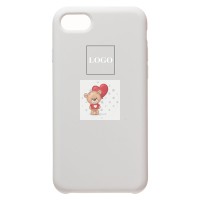 Чехол-накладка для Apple iPhone 7 (белый) ORG Soft Touch