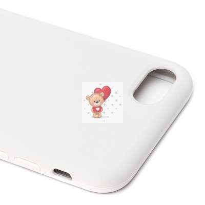 Чехол-накладка для Apple iPhone 7 (белый) ORG Soft Touch