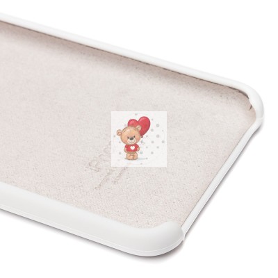 Чехол-накладка для Apple iPhone 7 (белый) ORG Soft Touch