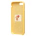 Чехол-накладка для Apple iPhone 7 (желтый) ORG Soft Touch