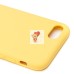 Чехол-накладка для Apple iPhone 7 (желтый) ORG Soft Touch