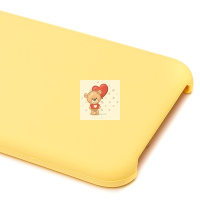 Чехол-накладка для Apple iPhone 7 (желтый) ORG Soft Touch