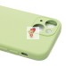 Чехол-накладка для Apple iPhone 13 mini (зеленый) ORG Soft Touch с закрытой камерой