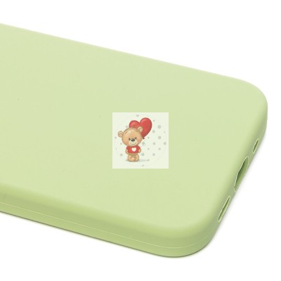 Чехол-накладка для Apple iPhone 13 mini (зеленый) ORG Soft Touch с закрытой камерой