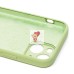 Чехол-накладка для Apple iPhone 13 mini (зеленый) ORG Soft Touch с закрытой камерой