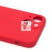 Чехол-накладка для Apple iPhone 13 mini (красный) ORG Soft Touch с закрытой камерой