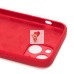 Чехол-накладка для Apple iPhone 13 mini (красный) ORG Soft Touch с закрытой камерой