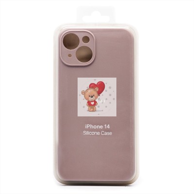 Чехол-накладка для Apple iPhone 14 (бежевый) ORG Soft Touch с закрытой камерой Чехол-накладка для Apple iPhone 14 (бежевый) ORG Soft Touch с закрытой камерой