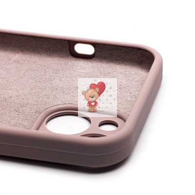 Чехол-накладка для Apple iPhone 14 (бежевый) ORG Soft Touch с закрытой камерой Чехол-накладка для Apple iPhone 14 (бежевый) ORG Soft Touch с закрытой камерой