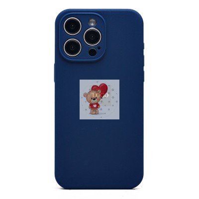 Чехол-накладка для Apple iPhone 15 Pro Max (темно-синий) ORG Soft Touch с закрытой камерой Чехол-накладка для Apple iPhone 15 Pro Max (темно-синий) ORG Soft Touch с закрытой камерой