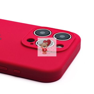 Чехол-накладка для Apple iPhone 15 Pro (бордовый) ORG Soft Touch с закрытой камерой Чехол-накладка для Apple iPhone 15 Pro (бордовый) ORG Soft Touch с закрытой камерой