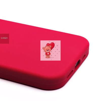 Чехол-накладка для Apple iPhone 15 Pro (бордовый) ORG Soft Touch с закрытой камерой Чехол-накладка для Apple iPhone 15 Pro (бордовый) ORG Soft Touch с закрытой камерой