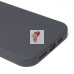 Чехол-накладка для Apple iPhone 16 Plus (темно-серый) ORG Soft Touch с закрытой камерой