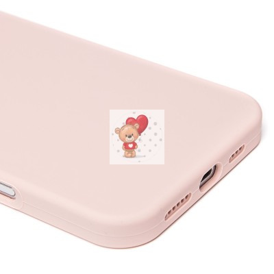 Чехол-накладка для Apple iPhone 16 Plus (песочный розовый) ORG Soft Touch с закрытой камерой