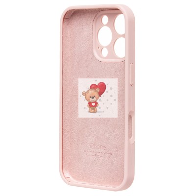 Чехол-накладка для Apple iPhone 16 Pro (песочный розовый) ORG Soft Touch с закрытой камерой Чехол-накладка для Apple iPhone 16 Pro (песочный розовый) ORG Soft Touch с закрытой камерой