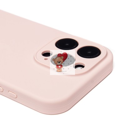 Чехол-накладка для Apple iPhone 16 Pro (песочный розовый) ORG Soft Touch с закрытой камерой Чехол-накладка для Apple iPhone 16 Pro (песочный розовый) ORG Soft Touch с закрытой камерой