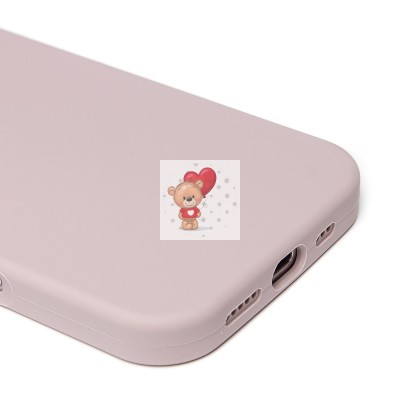 Чехол-накладка для Apple iPhone 16 (бежевый) ORG Soft Touch с закрытой камерой