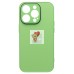 Чехол-накладка для Apple iPhone 14 Pro (зеленый) ORG STC005