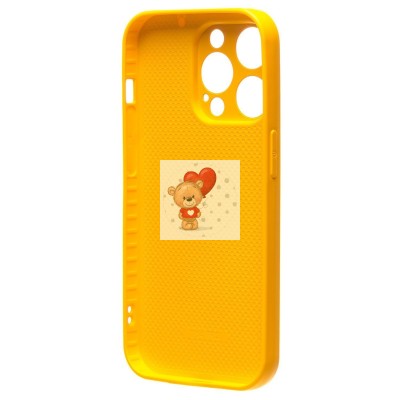 Чехол-накладка для Apple iPhone 14 Pro (желтый) ORG STC005