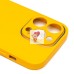 Чехол-накладка для Apple iPhone 14 Pro (желтый) ORG STC005