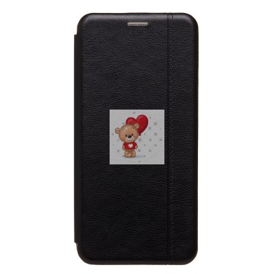 Чехол-книжка для Honor X6c (черный) BC002