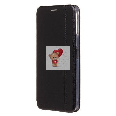 Чехол-книжка для Honor X6c (черный) BC002 Чехол-книжка для Honor X6c (черный) BC002