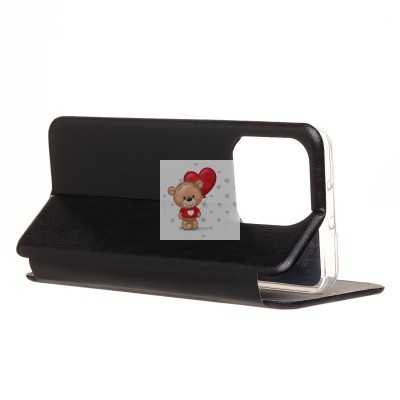 Чехол-книжка для Honor X6c (черный) BC002 Чехол-книжка для Honor X6c (черный) BC002