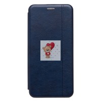 Чехол-книжка для Honor X6c (голубой) BC002 Чехол-книжка для Honor X6c (голубой) BC002