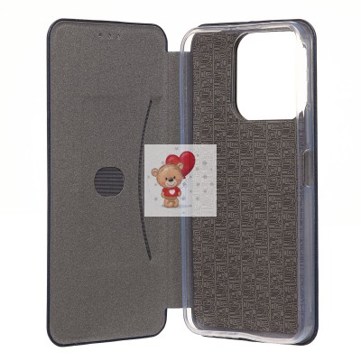 Чехол-книжка для Honor X6c (голубой) BC002 Чехол-книжка для Honor X6c (голубой) BC002