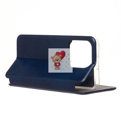 Чехол-книжка для Honor X6c (голубой) BC002 Чехол-книжка для Honor X6c (голубой) BC002