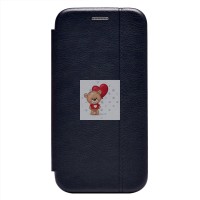 Чехол-книжка для Honor 7A Prime (черный) открытие в бок BC002