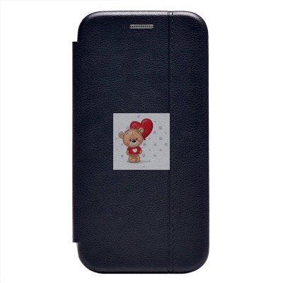 Чехол-книжка для Honor 7A Prime (черный) открытие в бок BC002