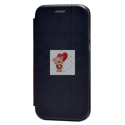 Чехол-книжка для Honor 7S (черный) открытие в бок BC002 Чехол-книжка для Honor 7S (черный) открытие в бок BC002