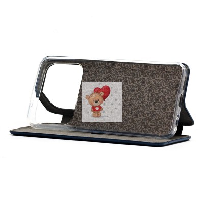 Чехол-книжка для Tecno Spark 40 (голубой) BC002 Чехол-книжка для Tecno Spark 40 (голубой) BC002