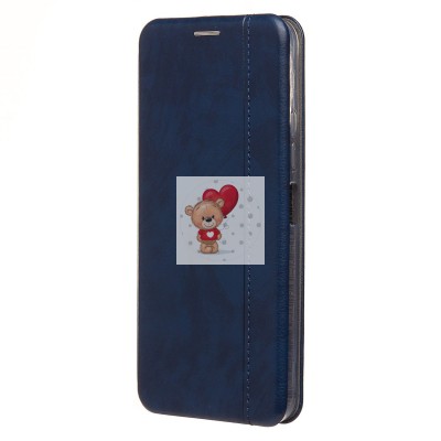 Чехол-книжка для Tecno Spark Go 2 (голубой) BC002 Чехол-книжка для Tecno Spark Go 2 (голубой) BC002