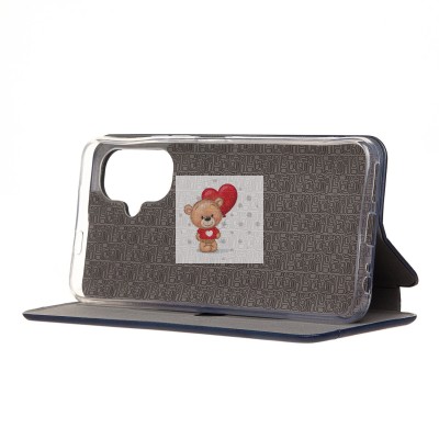 Чехол-книжка для Tecno Spark Go 2 (голубой) BC002 Чехол-книжка для Tecno Spark Go 2 (голубой) BC002