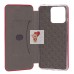 Чехол-книжка для Xiaomi Redmi 10C открытие в бок (красный) BC002