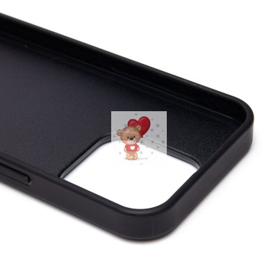 Чехол-накладка для Apple iPhone 15 Pro россыпь кристаллов (черный) PC071 POSH SHINE