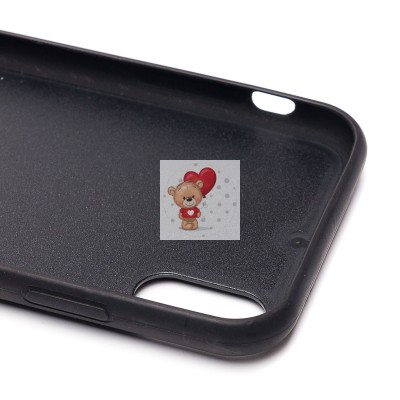 Чехол-накладка для Apple iPhone XR россыпь кристаллов (черный) PC071 POSH SHINE Чехол-накладка для Apple iPhone XR россыпь кристаллов (черный) PC071 POSH SHINE