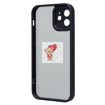 Чехол-накладка для Apple iPhone 12 (черный) PC090