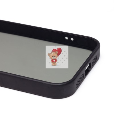 Чехол-накладка для Apple iPhone 12 (черный) PC090