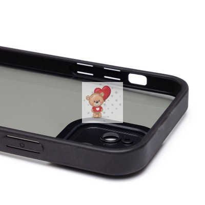 Чехол-накладка для Apple iPhone 12 (черный) PC090