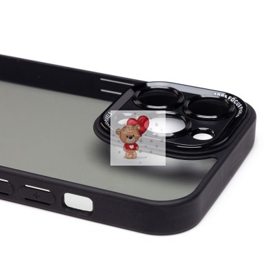 Чехол-накладка для Apple iPhone 13 Pro (черный) PC090 Чехол-накладка для Apple iPhone 13 Pro (черный) PC090