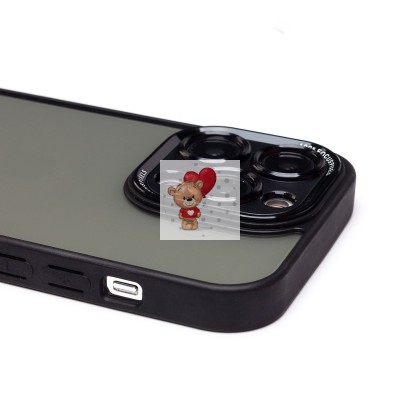 Чехол-накладка для Apple iPhone 14 Pro (черный) PC090 Чехол-накладка для Apple iPhone 14 Pro (черный) PC090