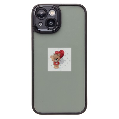 Чехол-накладка для Apple iPhone 14 (черный) PC090