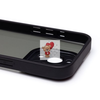 Чехол-накладка для Apple iPhone 15 Pro (черный) PC090 Чехол-накладка для Apple iPhone 15 Pro (черный) PC090