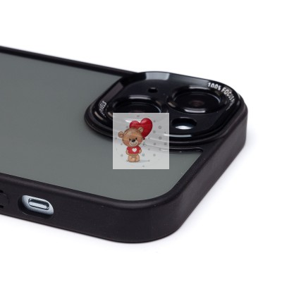 Чехол-накладка для Apple iPhone 15 (черный) PC090